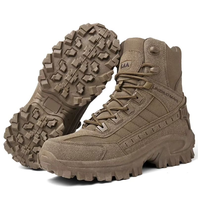 Erkek Yüksek Tabanlı Outdoor Bot – Kaymaz, Rahat ve Dayanıklı Spor / Trekking Ayakkabı