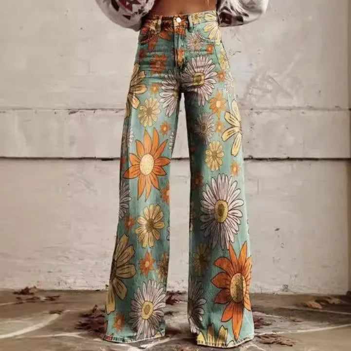 Büyük Beden Kadın İnce İspanyol Paça Pantolon – Popüler Model, Avrupa-Amerika Stili