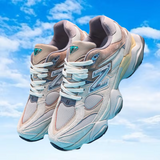 Erkek ve Kadın Kalın Taban Spor Ayakkabı – Nefes Alabilir, Boy Artırıcı, Modern ve Rahat Sneaker