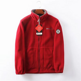 Erkek Polar Sweatshirt – Cep Detaylı, Kalın ve Sıcak, Düz Renk Kışlık Mont