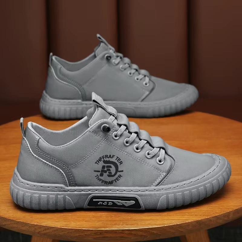 Erkek Günlük Spor Ayakkabı – Nefes Alabilir Siyah Sneaker, Rahat Yürüyüş ve Sürüş Ayakkabısı