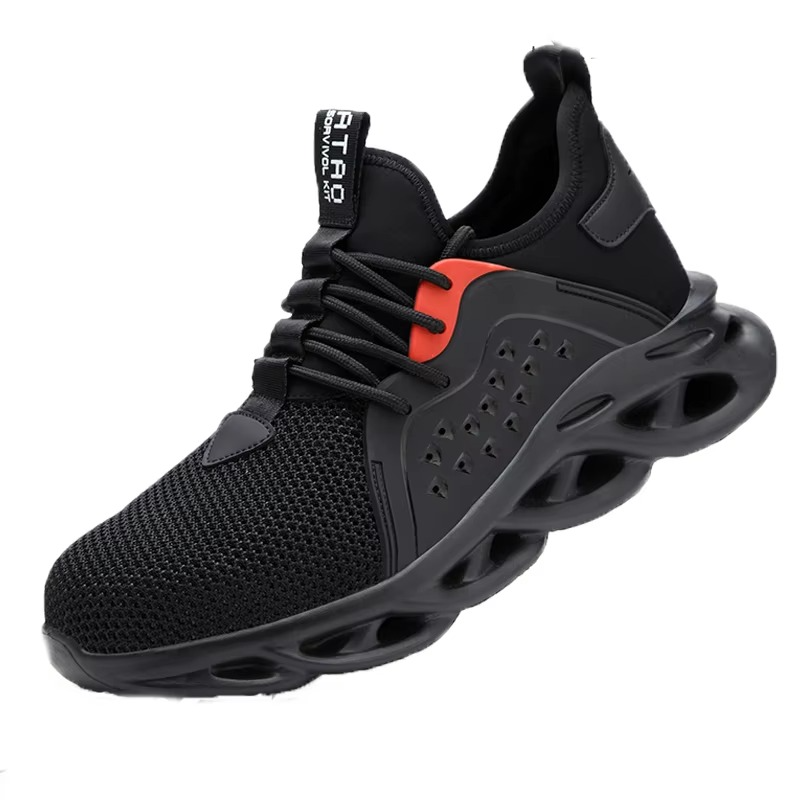 Erkek ve Kadın İş Güvenliği Ayakkabısı – Çelik Burunlu, Hafif ve Nefes Alabilir, Anti-Çarpma ve Delinmeye Dayanıklı Sneaker